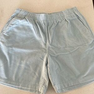 GOLF WANG XL corduroy shorts, light blue